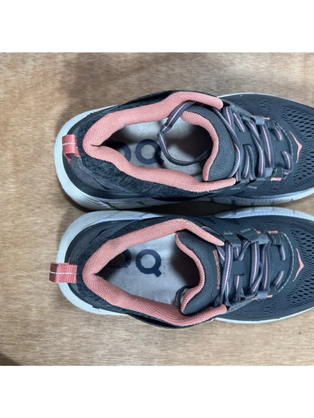 Hoka One One Gaviota 2 Women's Size 7.5 Grey Pink Running Athletic Shoes